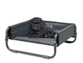 Pat moale gri inchis pentru caini si pisici, Soft Bed 56 anthracite, 56 x 56 x 24 cm
