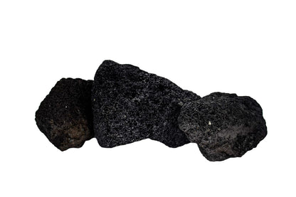 Piatra naturala decor Geler, Black Lava Stone 10-30 cm, pret/kg