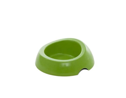 Bol verde pentru hrana caini si pisici, Biod Bowl 035 green, 20 x 20 x 7 cm, 360 ml