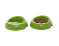 Bol verde pentru hrana caini si pisici, Biod Bowl 035 green, 20 x 20 x 7 cm, 360 ml