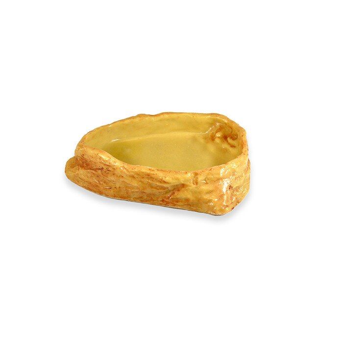 Recipient de apa pentru terarii, HabiStat Sandstone Water Dish, mic, 6.5 x 6 x 1.5 cm