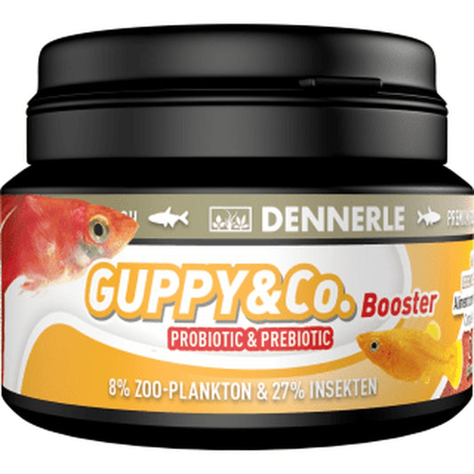Hrana vivipari Dennerle Guppy&Co Granule 45g/100ml