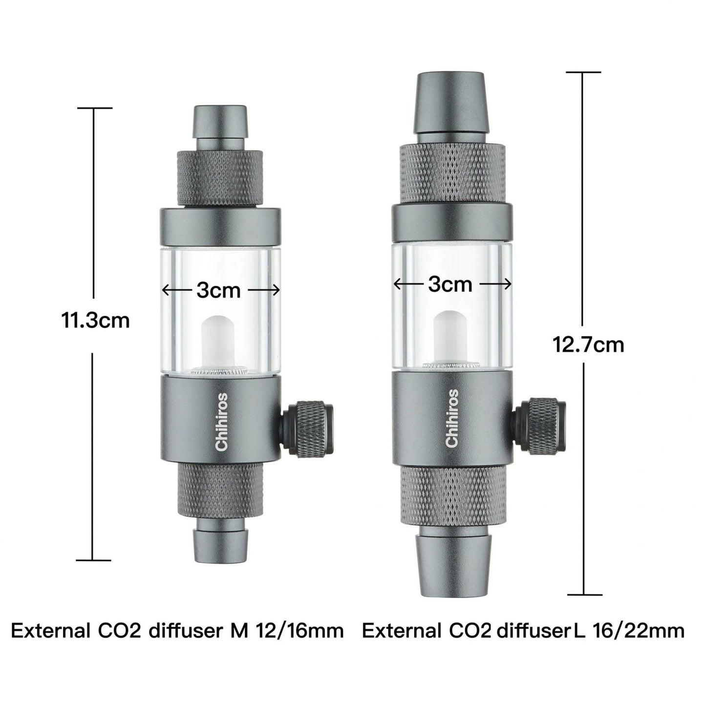 Difuzor CO2 pentru Acvarii, Chihiros External CO2 Diffuser, M 12/16 mm