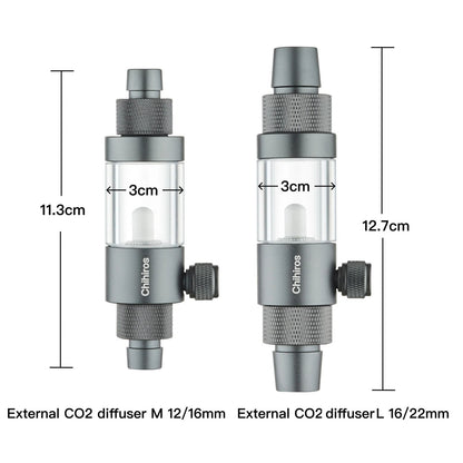 Difuzor CO2 pentru Acvarii, Chihiros External CO2 Diffuser, M 12/16 mm