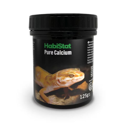 Calciu pur pentru reptile. HabiStat Pure Calcium, 125 g