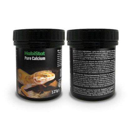 Calciu pur pentru reptile. HabiStat Pure Calcium, 125 g
