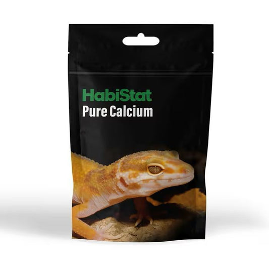 Calciu pur pentru reptile. HabiStat Pure Calcium, 40 g, punga resigilabila