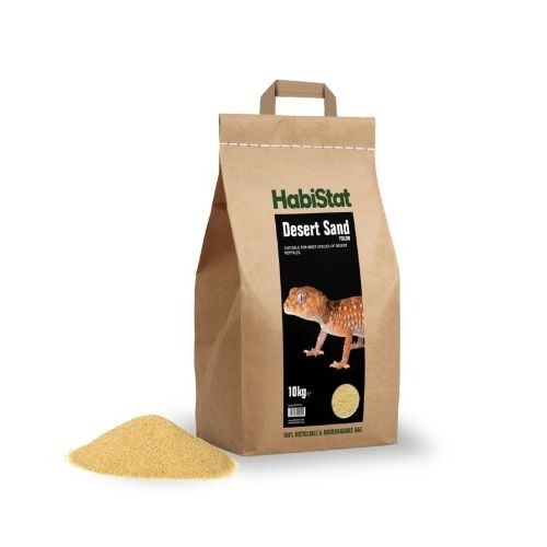 Substrat galben pentru specii de reptile desertice, HabiStat Desert Sand Yellow, 10 kg