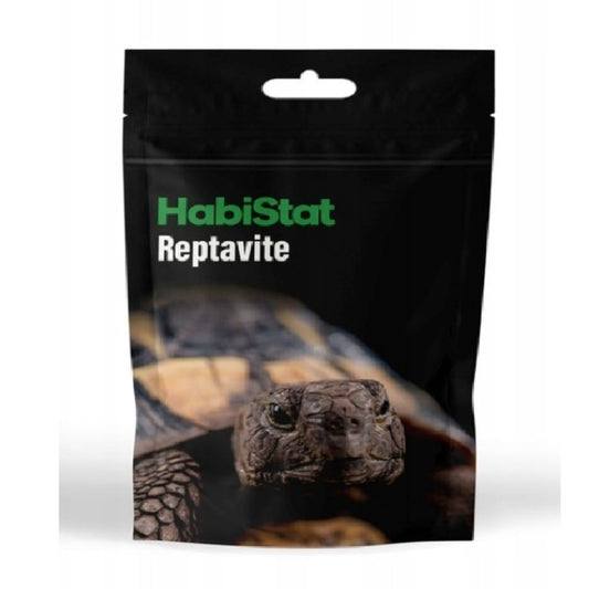 Supliment cu multivitamine pentru reptile ierbivore, HabiStat Reptavite, 40 g, punga resigilabila