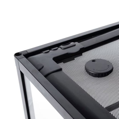 Terariu din sticla pentru reptile, HabiStat, 60x45x45 cm, ambalat plat