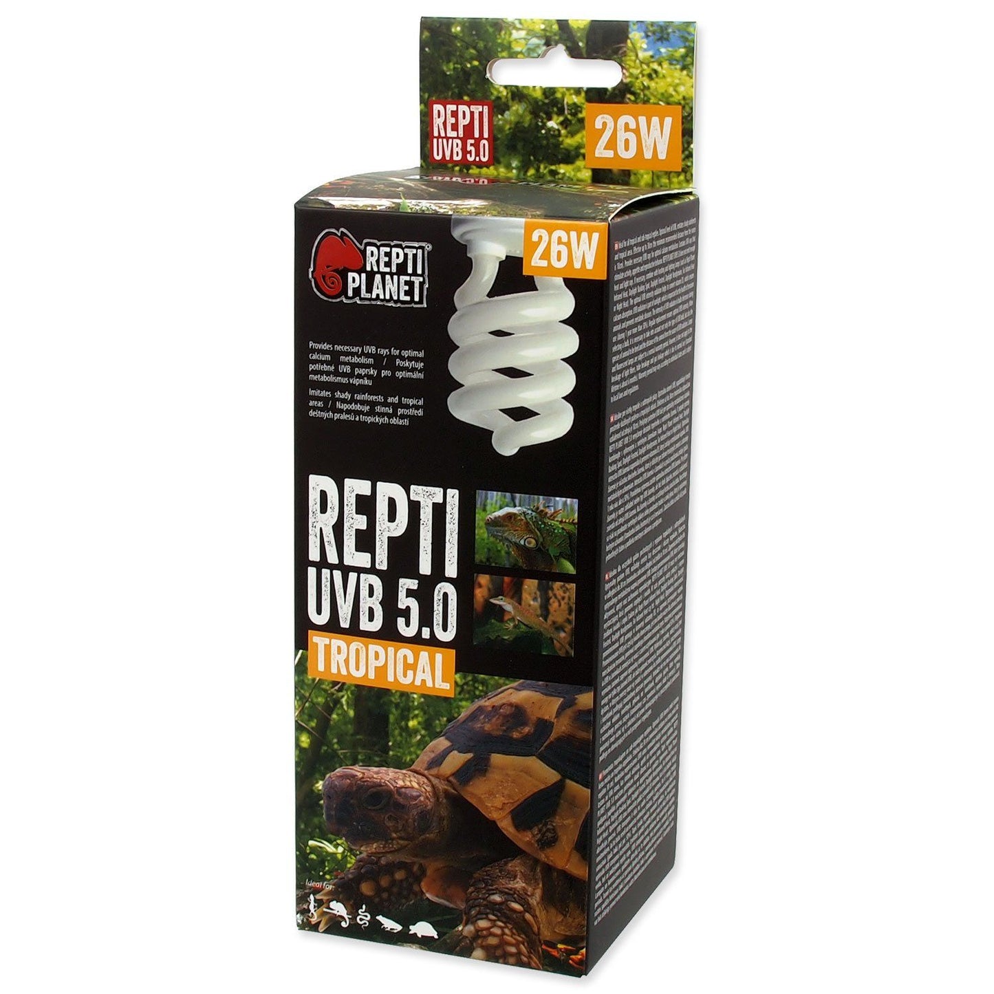 Bec cu UVB pentru reptile, Repti Planet Bulb 5.0 26W