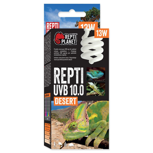 Bec cu UVB pentru reptile, Repti Planet Bulb 10.0  13W