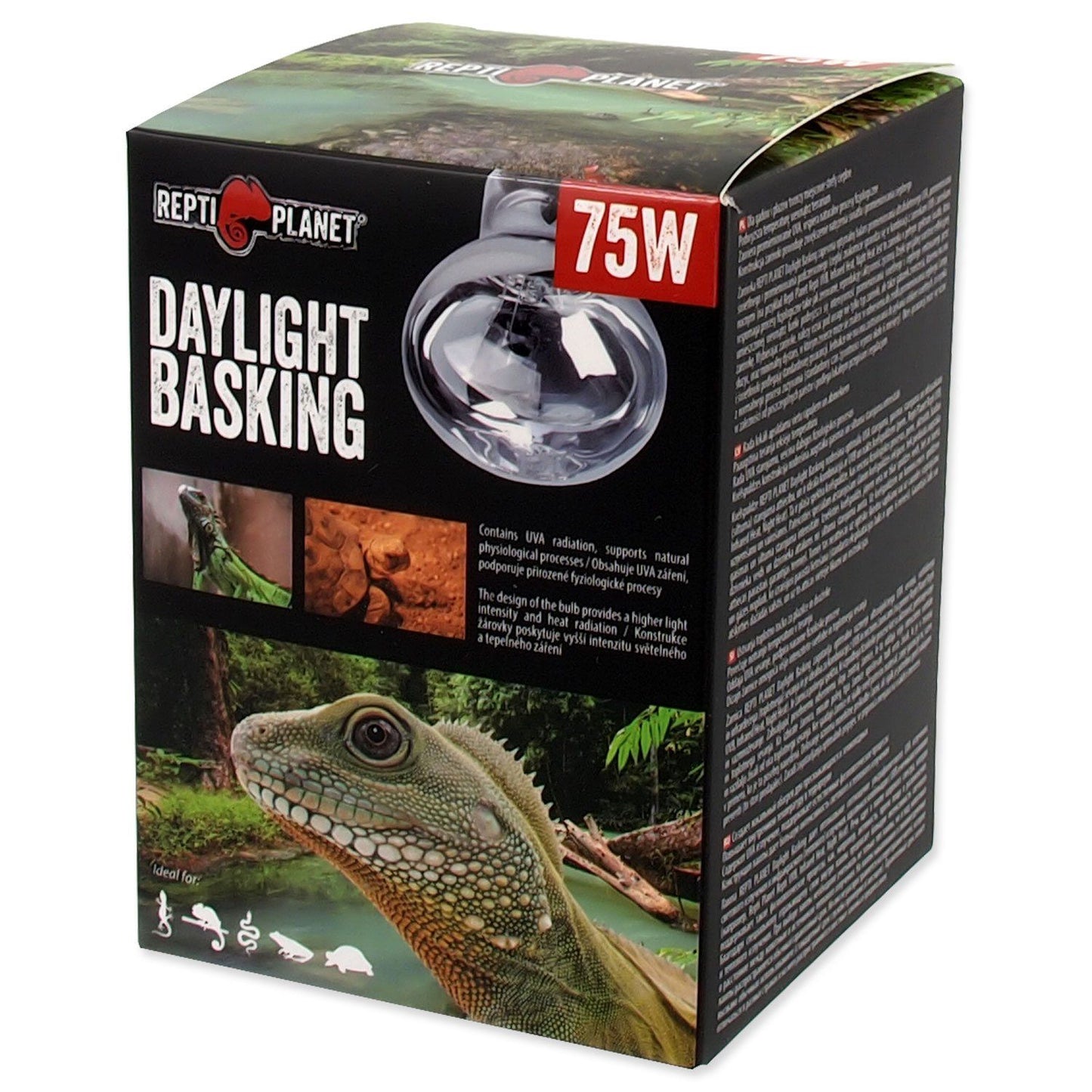 Bec de incalzire pentru terarii, Repti Planet Bulb Daylight Basking Spot 75W