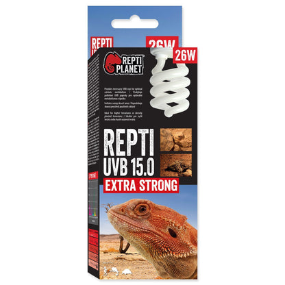 Bec cu UVB pentru reptile, Repti Planet UVB 15.0 26W
