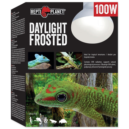 Bec de incalzire pentru reptile tropicale, Repti Planet Bulb Daylight Frosted 100W