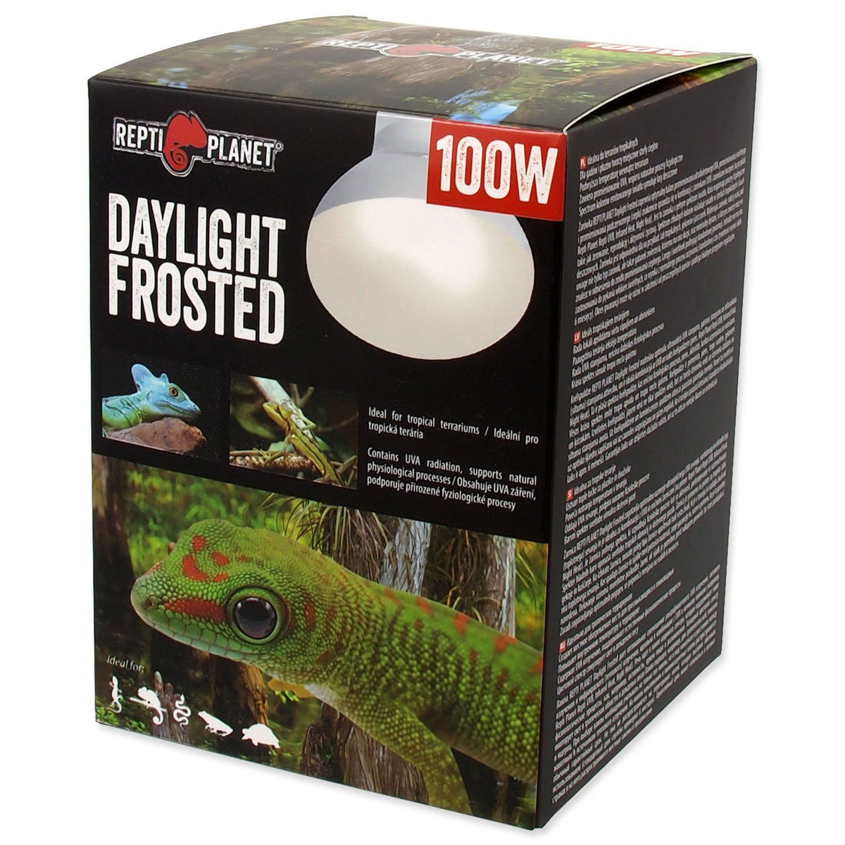 Bec de incalzire pentru reptile tropicale, Repti Planet Bulb Daylight Frosted 100W