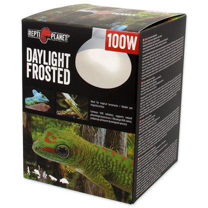 Bec de incalzire pentru reptile tropicale, Repti Planet Bulb Daylight Frosted 100W