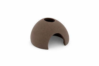 Decor ceramic acvariu Red Crane ascunzatoare tip cupola ST-201