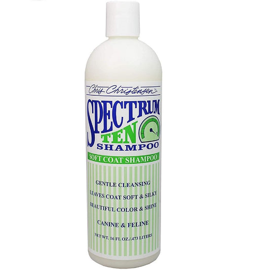 Sampon pentru caini Chris Christensen Spectrum Ten Soft & Smooth 473ml