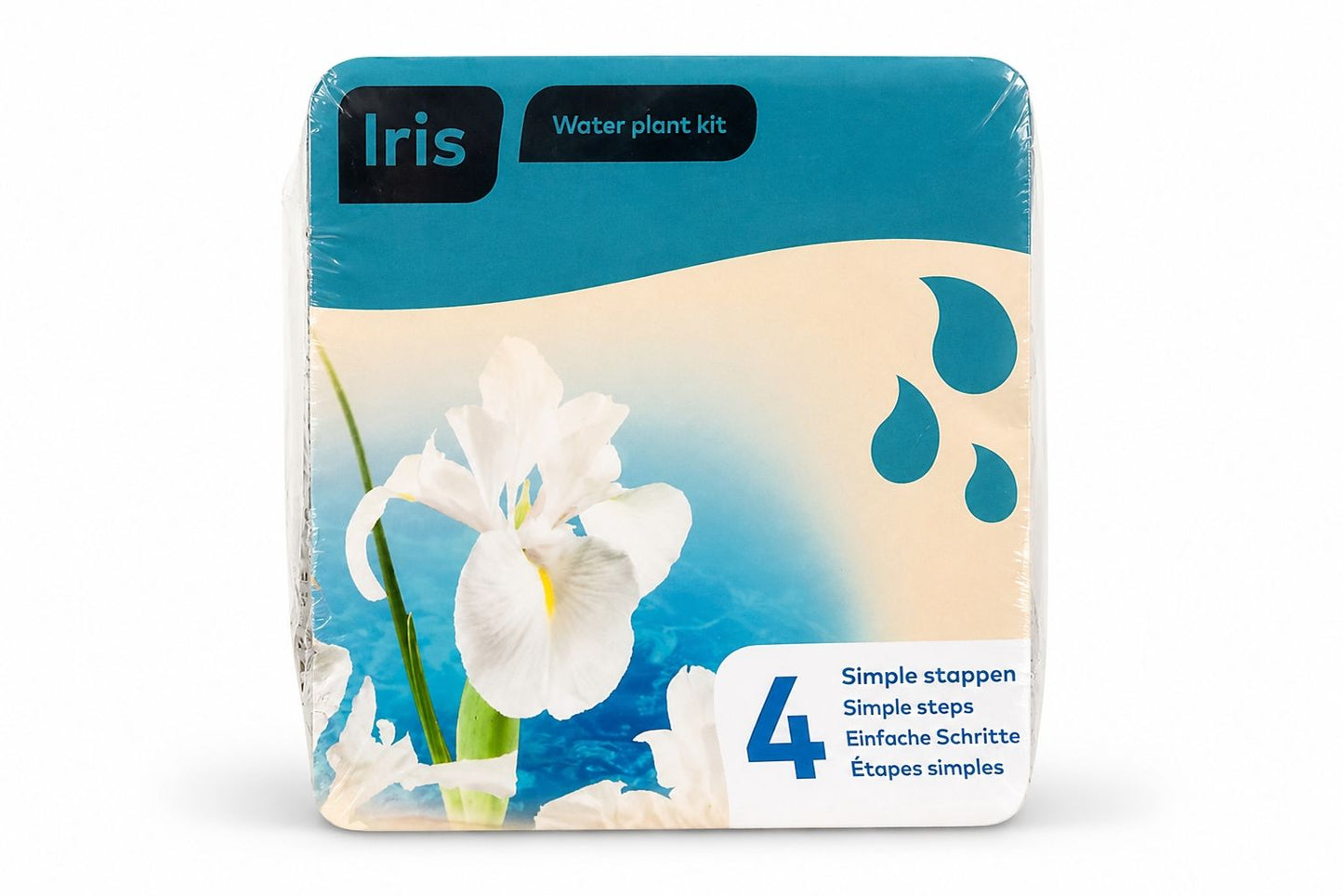 Kit complet iris alb pentru iaz, Moerings