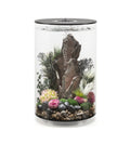Acvariu Oase biOrb TUBE 30 LED negru, 30l, amenajat decorativ