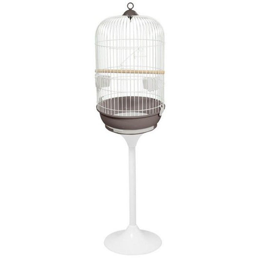 Colivie cu suport inalt pentru papagali Voltrega 810, 39,3 x 67 cm