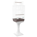 Colivie cu suport inalt pentru papagali Voltrega 835, 43,4 x 76,5 cm