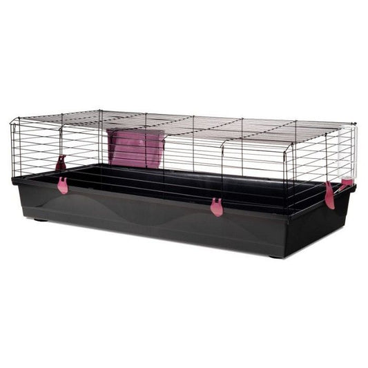 Cusca pentru iepuri Voltrega 527 neagra, 120 x 59 x 50 cm