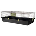 Cusca pentru iepuri Voltrega 527N1 neagra, 120 x 59 x 50 cm