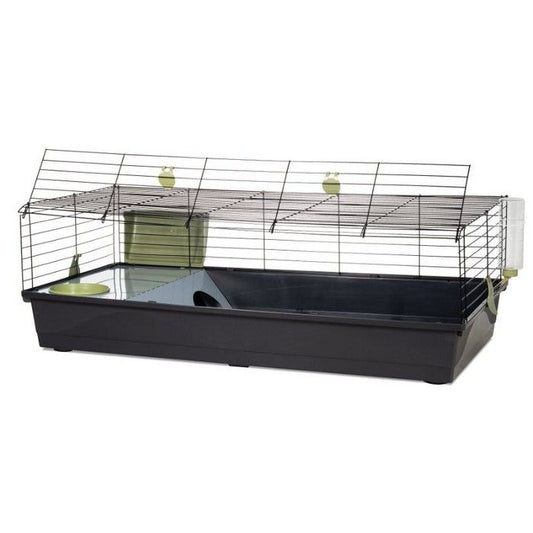 Cusca pentru iepuri Voltrega 537N1 neagra, 120 x 59 x 40 cm