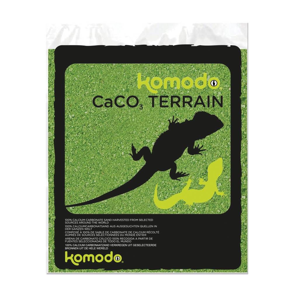 Nisip verde pentru terariu din carbonat de calciu, Komodo CaCo3 Sand-Green