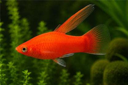 Peste vivipar, Xiphophorus maculatus Hi- fin mix