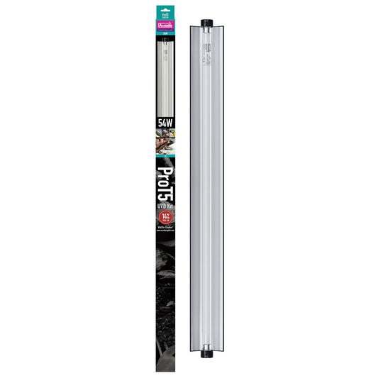 Kit UVB terariu Arcadia ProT5 Dragon 14%, cu neon T5 54 W, 117 cm