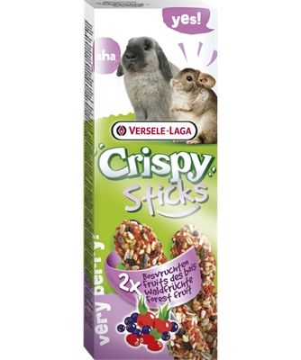 Hrana rozatoare sticks fructe padure, Versele Laga, 2 batoane, 110g