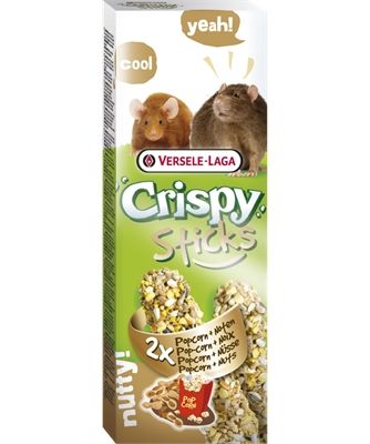 BATOANE PENTRU VEVERIȚE Crispy Sticks Rats - Mice Popcorn & Nuts cut x 2 buc