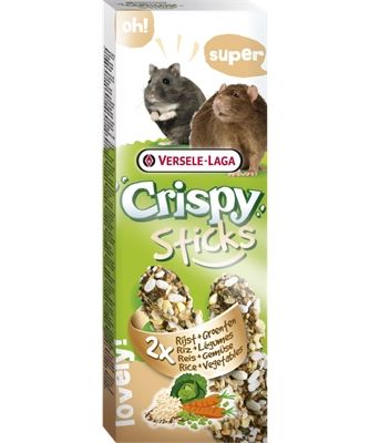 BATOANE PENTRU VEVERIȚE Crispy Sticks Lovely - rice + vegetable cut x 2 buc