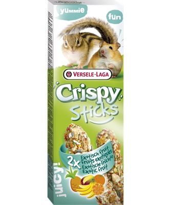 Batoane pentru veverițe, Crispy Sticks Lovely-fructe exotice cut x 2 buc