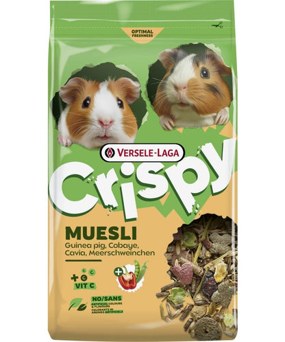 Amestec crocant de legume pentru porcusori de Guineea, Crispy muesli, 2.5 kg
