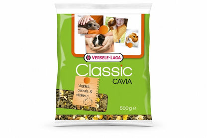 Amestec de hrana pentru porcusori de Guineea, Classic Cavia, 500 g