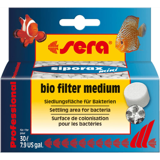 Mediu filtrant pentru acvariile mici, Sera Siporax mini - 35g