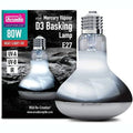 Bec complet cu UVB, UVA, caldura, Arcadia D3 UV Ba king Lamp E27 80W