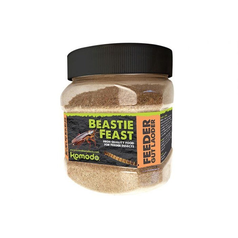 Pudra hranitoare pentru insecte, Komodo Beastie Feast, 300g