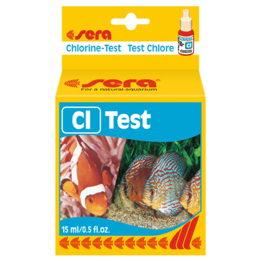 Test pentru monitorizarea nivelului de Clor din apa dulce si marina, Sera Cl - Test