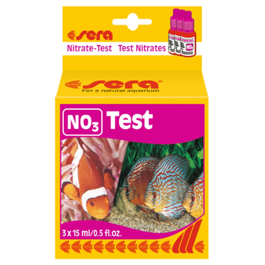 Test monitorizare nivel nitrati din apa, Sera Nitrat NO3, 3x15ml