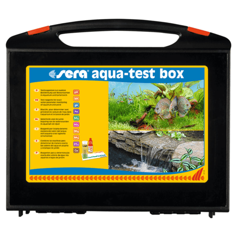 Test pentru verificarea nivelului de Cupru in apa dulce, Sera Aqua (+Cu) Test Box