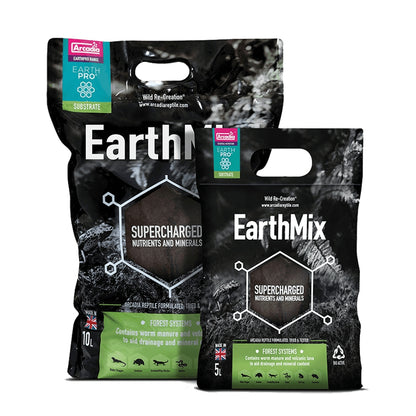 Substrat bioactiv pentru reptile, Arcadia Earth Mix - 10 L