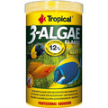 Hrana pentru pe ti ierbivori de apa  i dulce  i marina, Tropical 3-Algae Flake   20g/100ml
