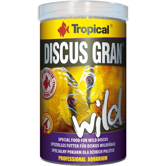 Hrana granulata pentru pesti discus, Tropical Discus Gran Wild, 110g