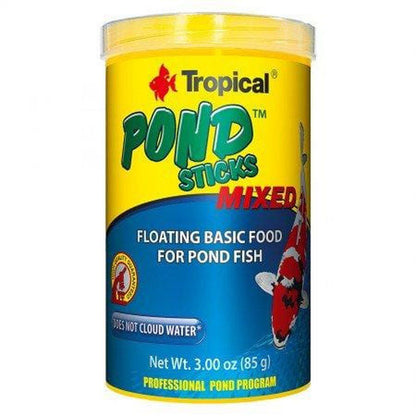 Hrană pentru carași și pești koi, Tropical Pond Sticks Mixed, 80g/1000ml