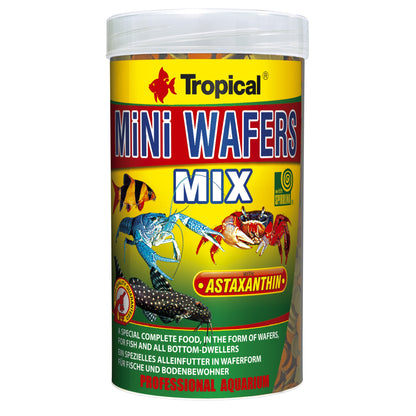 Hrană sub formă de peleți pentru pești sanitari, Tropical Mini Wafers Mix, 55 g